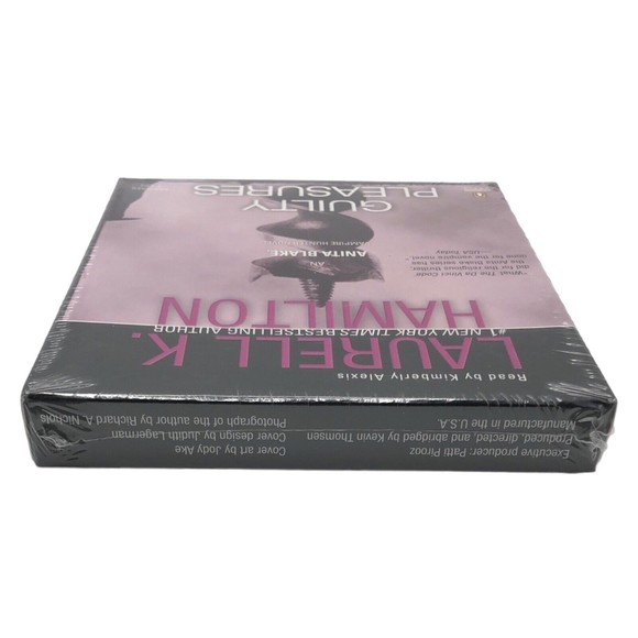 NEW Guilty Pleasures Anita Blake, Vampire Hunter Audio CD Laurell K. Hamilton - Picture 6 of 7